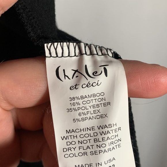 Chalet Black & Grey Striped Short Sleeve Cardigan - Picture 8 of 8